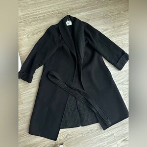 Fendi Black Pea Coat